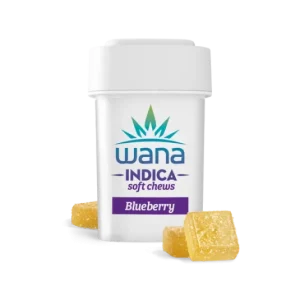 BLUEBERRY (MED) // INDICA Wana Gummies